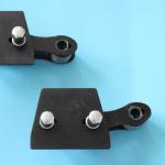 Korea Ehwha Finishing Machine Spares Stenter Chain Link Black Steel Material
