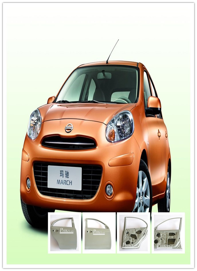 Nissan Micra 2010 Car Door Panels , Automobile Door Replacement