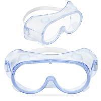 Quality Anti Virus Eye Protection Goggles Impact Resistant Transparent Anti Fog wholesale