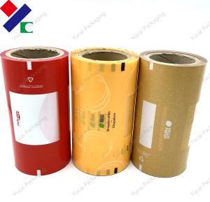 Quality Clear Window Plastic Packaging Roll Film Food Grade Leak Proof wholesale