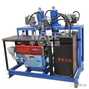 Quality 13HP Gasoline Engine Truck Mounted Road Marking Machine Airless Line Striper wholesale