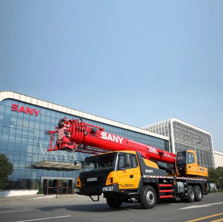 SANY STC500 50 Tons Truck Crane Strong Load Bearing Capacity