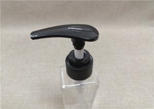 Quality Black Lotion Pump Dispenser Screw Down Lock Type Custom Pantone Color wholesale