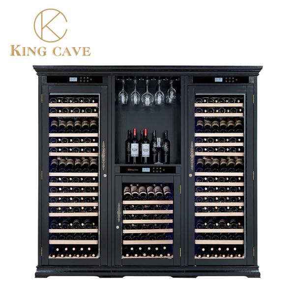Customizable Wood Wine Cooler Refrigerator With Competitive Prices And Standard