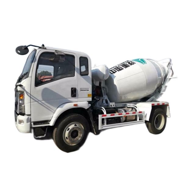 4000 Liters Concrete Mixer Truck SINOTRUK HOWO Cummins Engine 4×2 Mini Truck