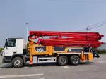 Used Concrete Pump Truck Benz Chassis 36 Meters Putzmeister Pump