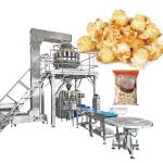 Automatic Pistachio Popcorn Corn Flakes Roasting Peanuts Packing Machine Cashew