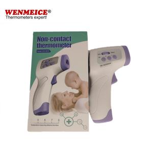 China 32.0C-43C No Touch Infrared Forehead Thermometer Three Color Back Light on sale