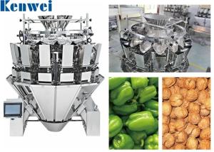 Quality Feeding Control 14 Heads Weigher For Onion Tomato wholesale