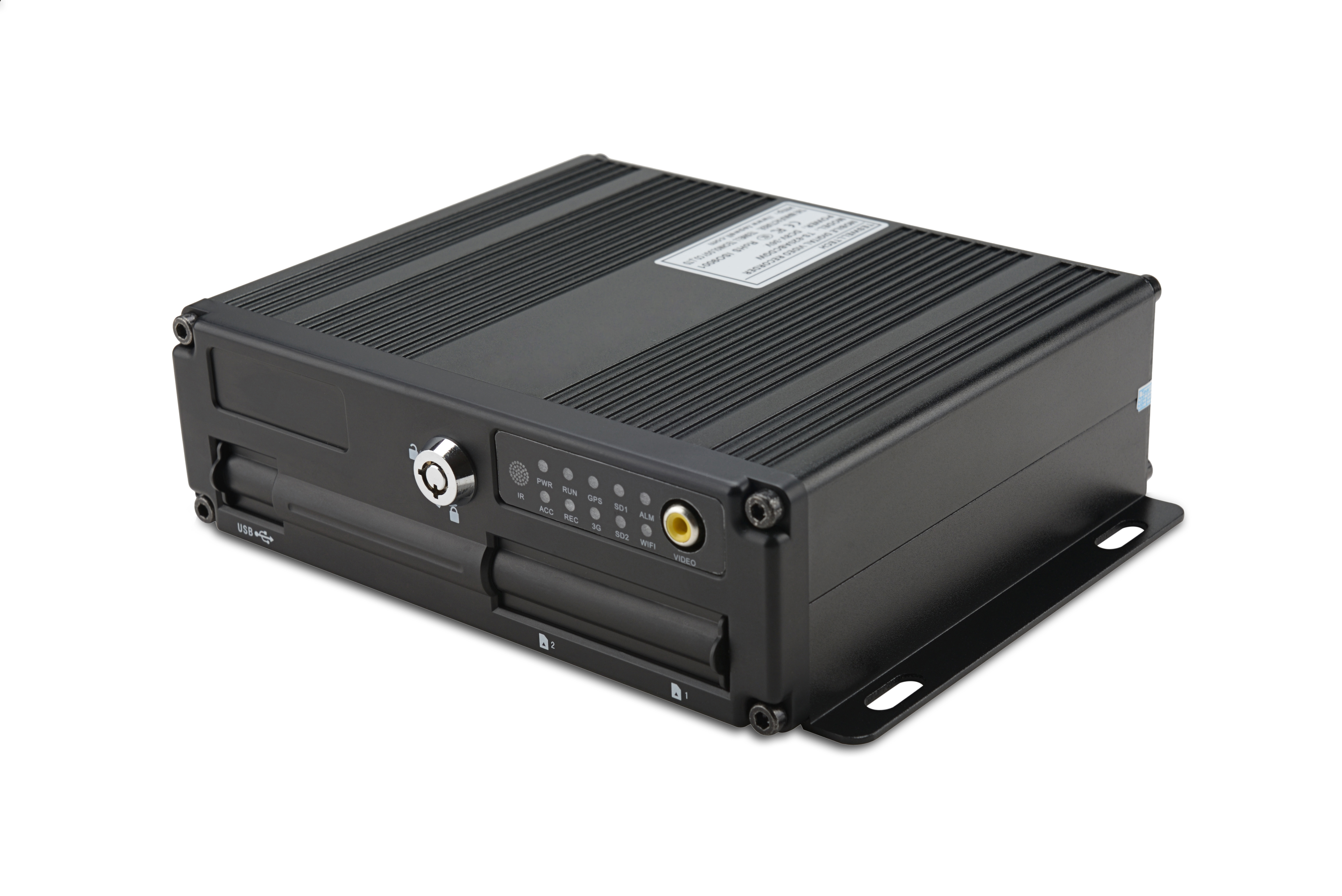 High Definition 4 Channel Wifi Mobile Car DVR Mobile Monitor Local Playback Mobile DVR