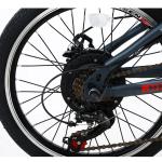 20 Inch Folding Electric Bike 36v 6 SPEED Removable Lithium Battery For Outdoor