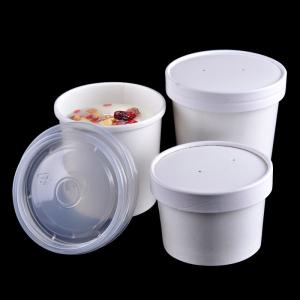 Quality Wholesale Custom Restaurant Water Based Ink Biodegradable Disposable Paper Soup Bowls wholesale