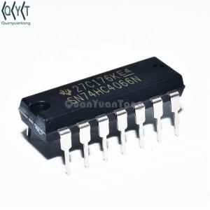 Quality 30Ohm DIP14 4 Circuit IC Switch 74HC4066 SN74HC4066 SN74HC4066N wholesale
