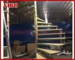 Spiral Staircase VH22S Aluminum Tread Beech 304 Stainless Steel Stainless Steel