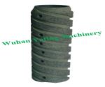 Resin Rice Mill Machine Spares Emery Roller For Horizontal Rice Whitener