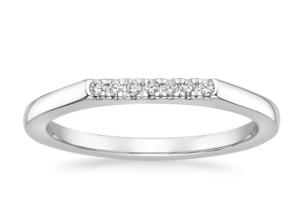 Quality 1.3mm 0.07carat 925 Sterling Silver Moissanite Engagement Rings for Women wholesale