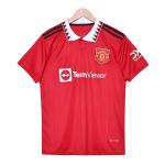 Manchester United 2022-23 Season Home Fan Version Jersey Support Group