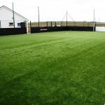 Outdoor Artificial Grass Soccer Field 35mm Non Filling Natural Looking