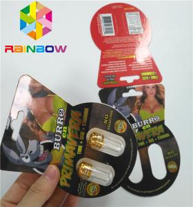 Quality 3d Lenticular Packaging Burro Brand Paper Card Box Single Double Hole Including Bottle wholesale