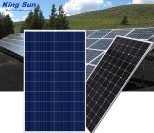 Quality Black 140W Monocrystalline Solar Panels , Portable Small Solar Panels wholesale