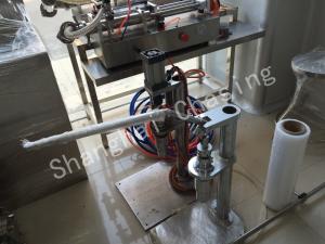 Quality Pneumatic Semi Automatic Waste Toner Bottle Perfume Crimping Machine wholesale