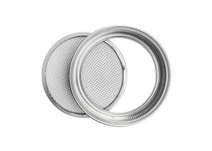 Quality Wide Mouth Stainless Steel 80oz Sprouting Mesh Screen wholesale