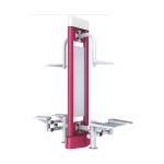 114mm Galvanized Steel Outdoor Gym Equipment For Physical Exercises