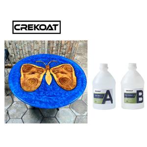Quality Tabletops Wood Epoxy Resin Crystal Clear UV Resistant Art Resin wholesale