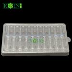 Disposable PET Transparent Plastic Ampoule Packaging Custom For Hospital