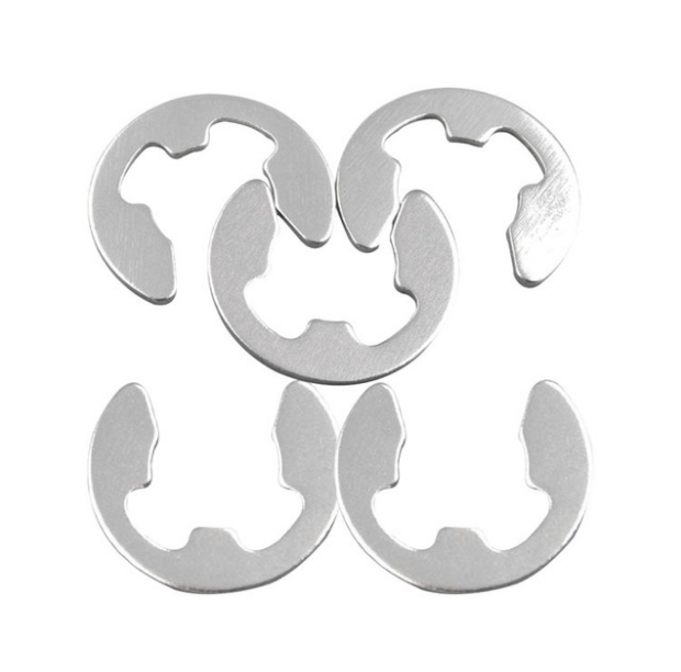 Water Treatment Customized Size DIN6799 Stainless Steel E-Type Circlip Ring for Heavy Industry M3M4M5M6M8M10M12M14M16M240M18M20M22M24M27