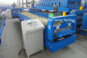 Quality Mitsubishi PLC Corrugated Metal Roofing Sheet Roll Forming Machine Yield Strength 550Mpa wholesale
