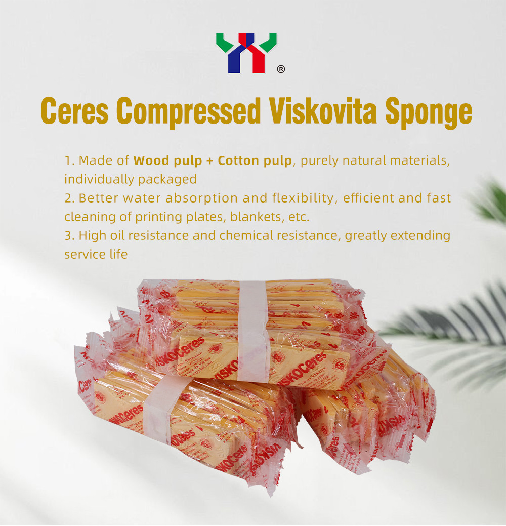 Sponge For Plate Pleaning Printing Machine Spare Parts