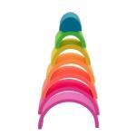 Eye Catching Silicone EN71 Baby Stacking Toys For Educational Fun