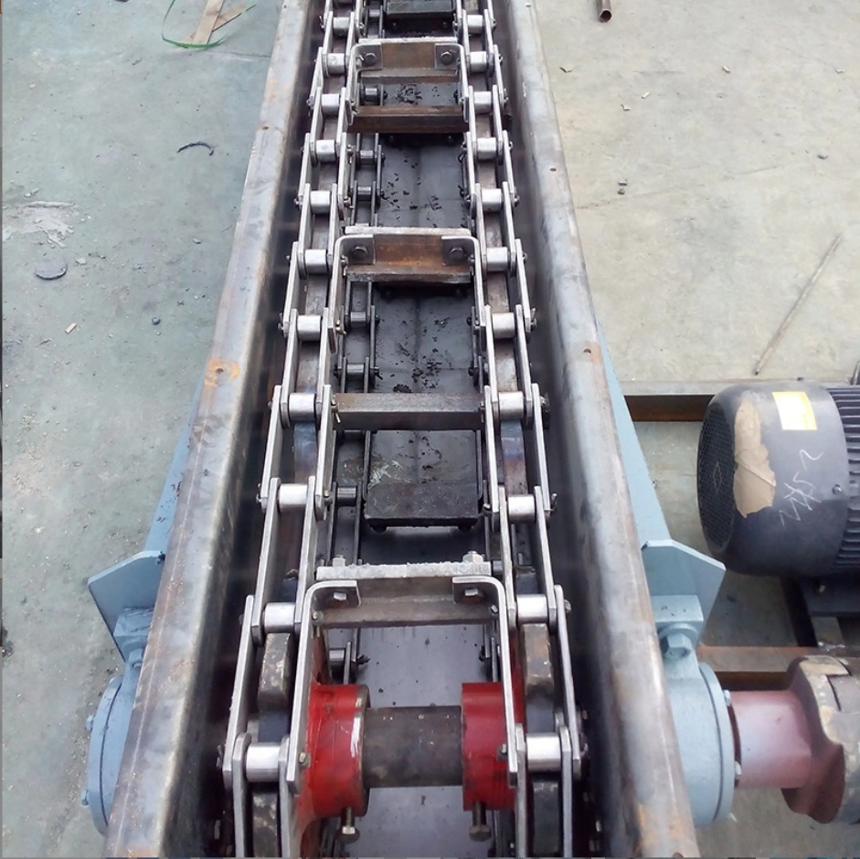 Export Standard Fu/Ms Buried Drag Chain Scraper Coconut Shell Conveyor