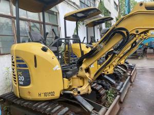 Quality Used Komatsu PC20MR-2 Crawler Mounted Excavator Original Japan Working In Garden wholesale