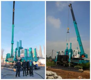 Quality Static Pile Foundation Equipment , Rotary Piling Machine Customized Color ZYC300 wholesale