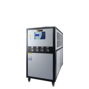Quality 20HP Double Compressor Industrial Chiller R22 / R407C Water Cooled Screw Chiller wholesale