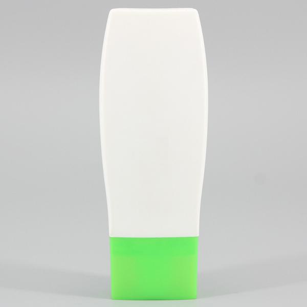 2.02oz/60ml HDPE Sunscreen Lotion Cream Bottle, Extruded Type Small Square Tube,