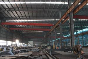 Quality Q235 , Q345 Light Frame Industrial Steel Buildings For Textile Factories wholesale