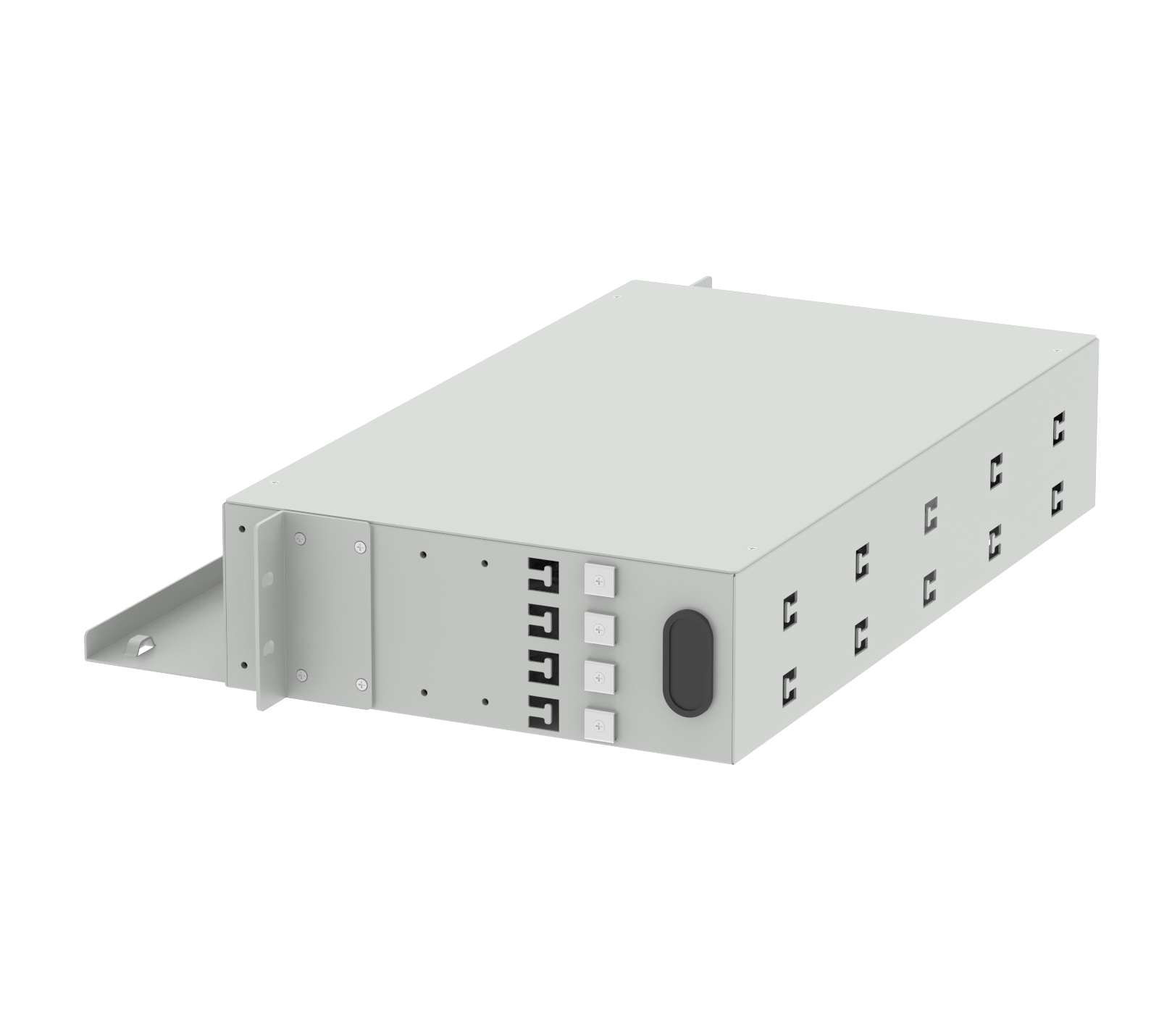 48 Ports SC UPC Optical Distribution Frame 19 Inch Patch Panel for FTTX ODN Network