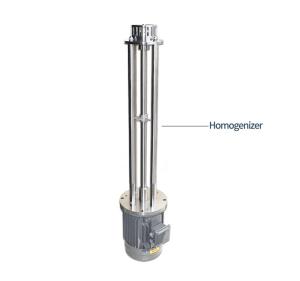 Quality 1.5kw Movable High Shear Mixer Homogenizer Emulsifier 2940RPM wholesale
