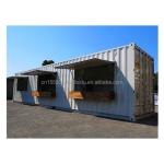 Customized Color Pop Up Shop Container Bar Food Stop Clothing Store Fashion Shop