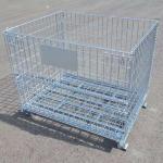 Galvanized Storage Cage Collapsible Stillage Cage 800kg-1500kg Bearing