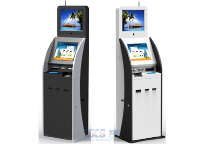 17-19 Advertising Dual Screen Kiosk with Self payment kiosk,Custom Dual Scrren Kiosk for Pubilic Appplication