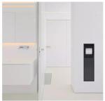 Wall Embedded Mounted Stainless Steel Niche With Paper Holder Matt Black