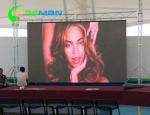 Inside Stage Rental LED Display Cabinet , P5 P6.67 Full Color LED Display Board