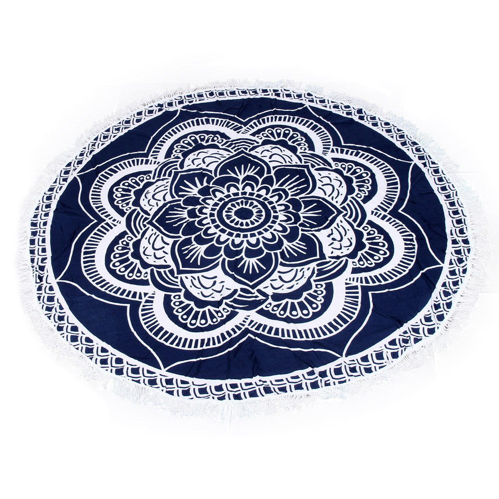Multifunctional Sublimated Beach Towels Tablecloth Picnic Blanket Fine Texture