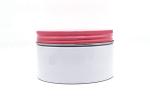 White Cosmetic Container 100ml 200ml Plastic Cream Jar Empty Round