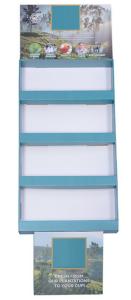 Quality RoHS Cardboard Shelf Display POS Stands CMYK 4C Printing wholesale