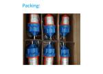Plastic Film Greenhouse Vent Motor Cast Aluminum Shell Double Rust Protection
